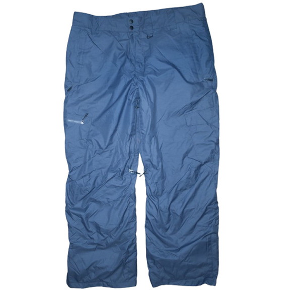 M3 Millennium Three Men Snowboard Ski Snow Pants Aqua Base Sz XL Grey Blue - Picture 1 of 14